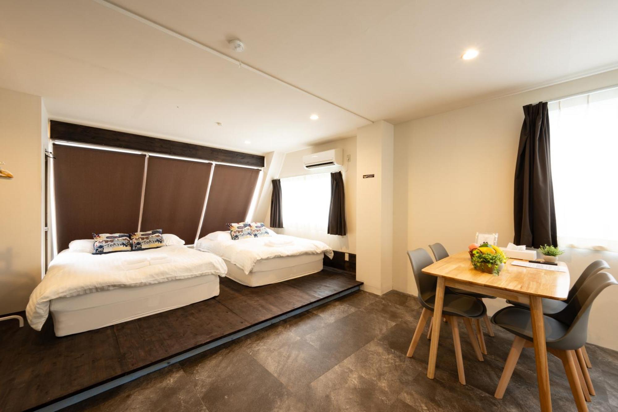 Thunder Hotel -雷門サンダーホテル- 浅草駅から徒歩5分 ベビー用品付き ファミリーも歓迎 大人8名もok!! Tokyo prefektur Exteriör bild